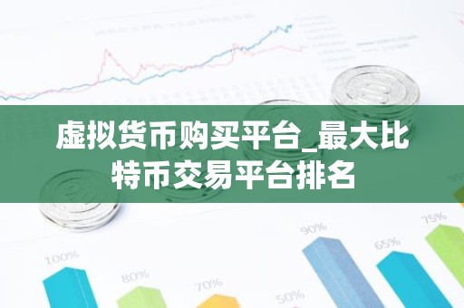 虚拟货币购买平台_最大比特币交易平台排名