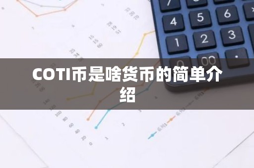 COTI币是啥货币的简单介绍