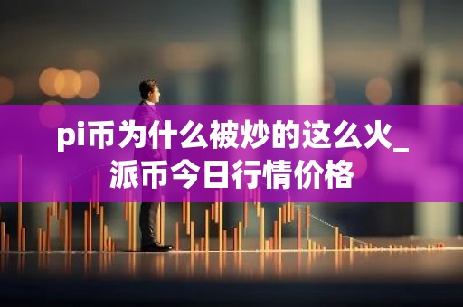pi币为什么被炒的这么火_派币今日行情价格