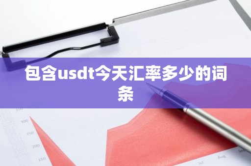 包含usdt今天汇率多少的词条