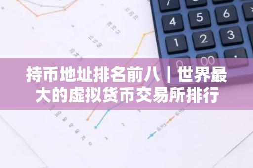 持币地址排名前八｜世界最大的虚拟货币交易所排行