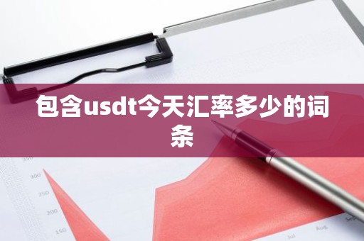 包含usdt今天汇率多少的词条