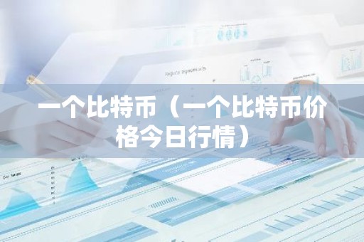 一个比特币（一个比特币价格今日行情）