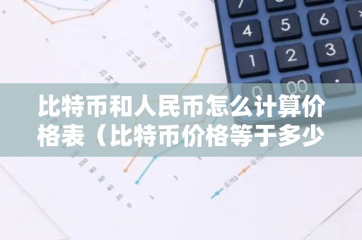 比特币和人民币怎么计算价格表（比特币价格等于多少人民币）