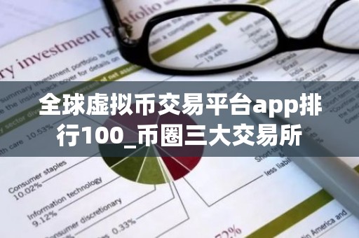 全球虚拟币交易平台app排行100_币圈三大交易所