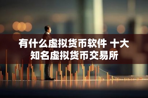 有什么虚拟货币软件 十大知名虚拟货币交易所