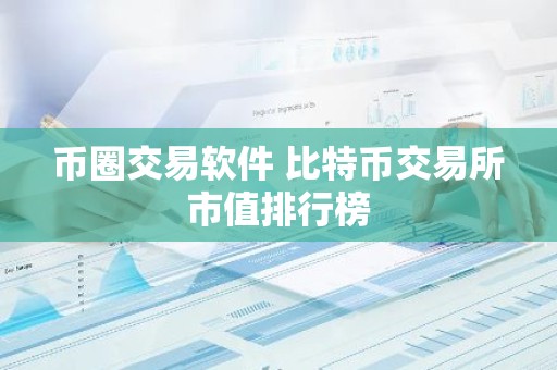 币圈交易软件 比特币交易所市值排行榜