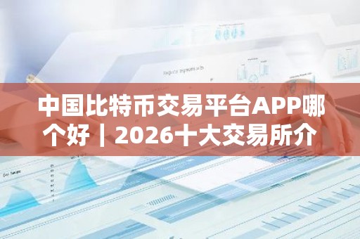 中国比特币交易平台APP哪个好｜2026十大交易所介绍