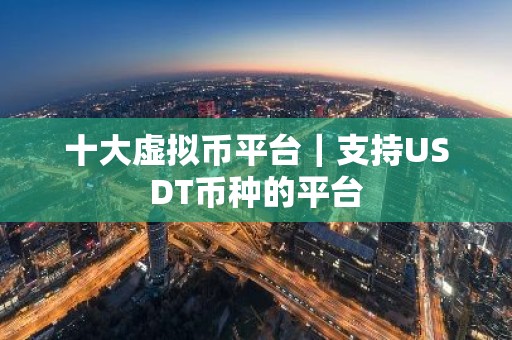 十大虚拟币平台｜支持USDT币种的平台