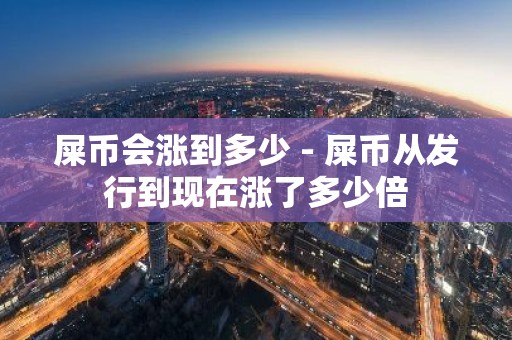 屎币会涨到多少 - 屎币从发行到现在涨了多少倍