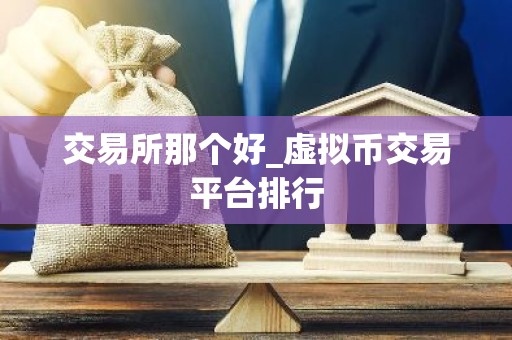 交易所那个好_虚拟币交易平台排行