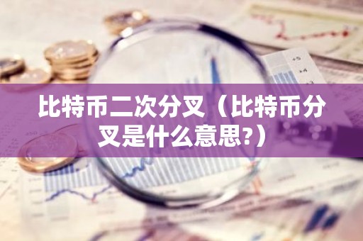 比特币二次分叉（比特币分叉是什么意思?）