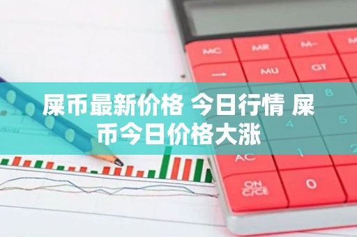 屎币最新价格 今日行情 屎币今日价格大涨