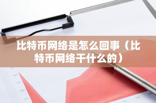 比特币网络是怎么回事（比特币网络干什么的）