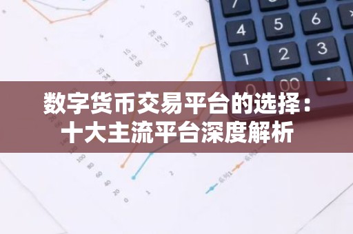 数字货币交易平台的选择：十大主流平台深度解析