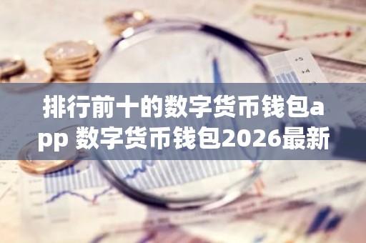 排行前十的数字货币钱包app 数字货币钱包2026最新排行