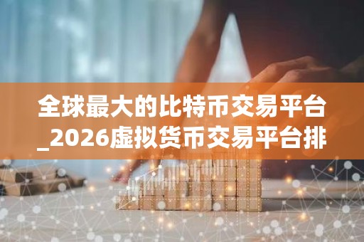 全球最大的比特币交易平台_2026虚拟货币交易平台排名