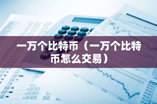 一万个比特币（一万个比特币怎么交易）