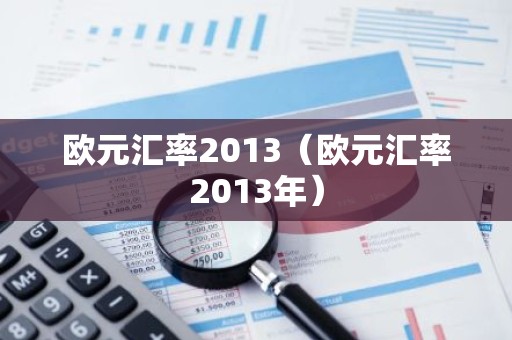 欧元汇率2013（欧元汇率2013年）