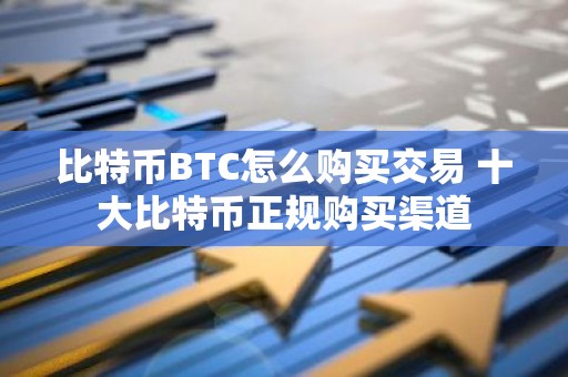比特币BTC怎么购买交易 十大比特币正规购买渠道